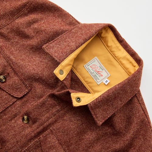 laydown detail image of Crissman Lightweight Overshirt