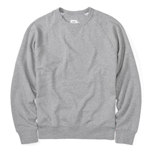 laydown image of Midweight Terry Crewneck Sweatshirt
