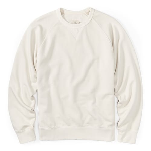 laydown image of Midweight Terry Crewneck Sweatshirt