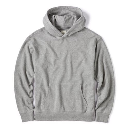 laydown image of Midweight Terry Pullover Hoodie