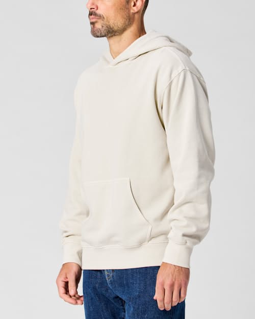 lifestyle image of Midweight Terry Pullover Hoodie
