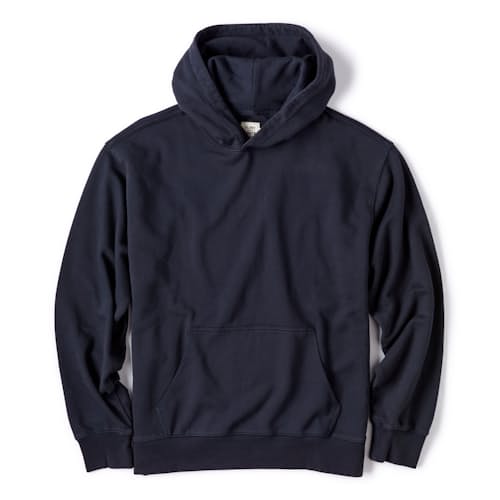 laydown image of Midweight Terry Pullover Hoodie