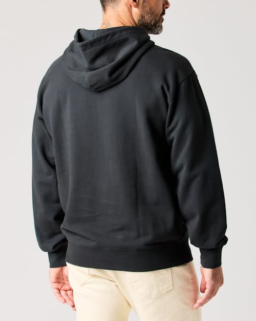 lifestyle image of Midweight Terry Pullover Hoodie