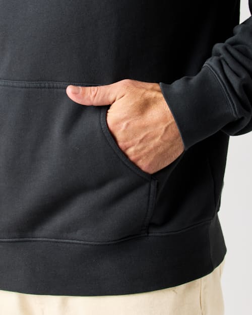 lifestyle image of Midweight Terry Pullover Hoodie