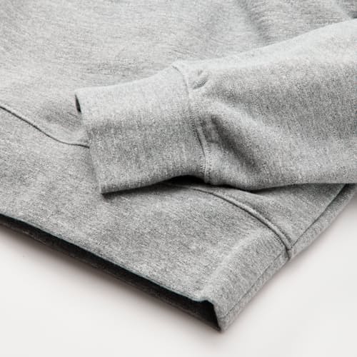 laydown detail image of Midweight Terry Quarter Zip Sweatshirt