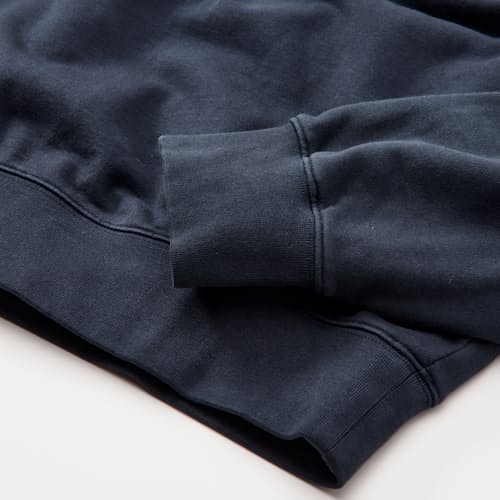laydown detail image of Midweight Terry Quarter Zip Sweatshirt