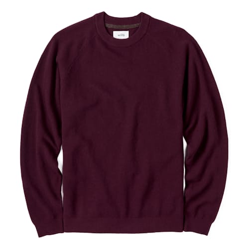 laydown image of Merino Wool Crewneck Sweater