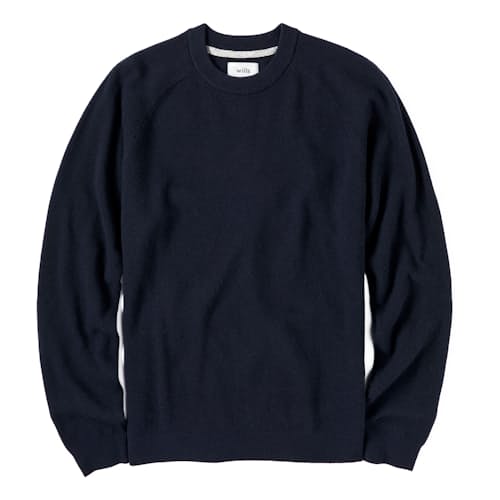 laydown image of Merino Wool Crewneck Sweater