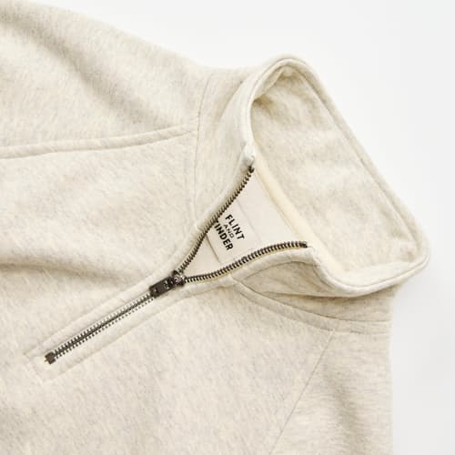 laydown detail image of 10-Year Quarter Zip Sweatshirt