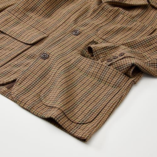 laydown detail image of Wool Utility Blazer