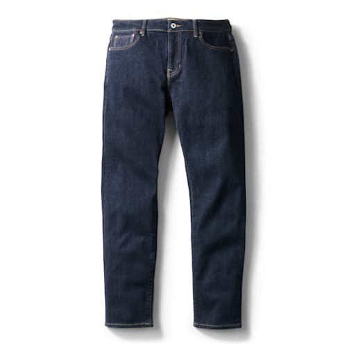 laydown image of Stretch Selvedge Denim - HB Athletic Tapered