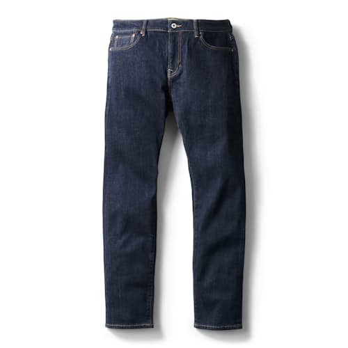 laydown image of Stretch Selvedge Denim - HB Slim