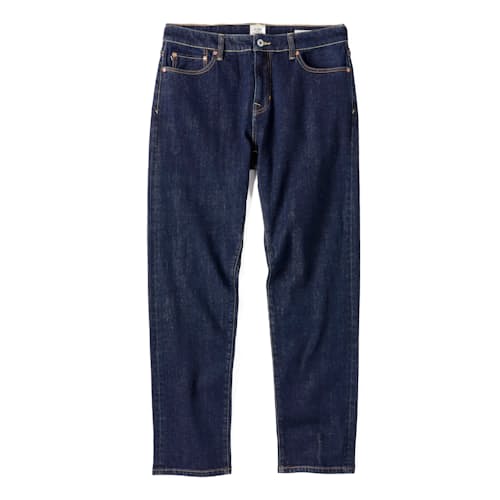 laydown image of Stretch Selvedge Denim - HB Straight