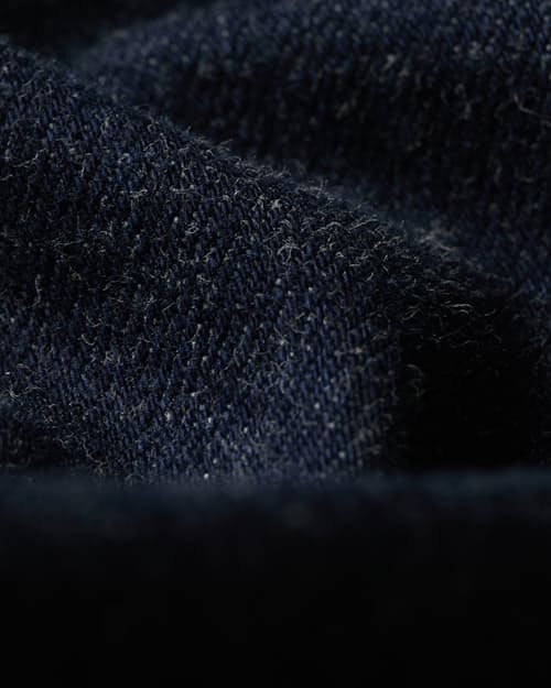 laydown detail image of Stretch Selvedge Denim - HB Straight
