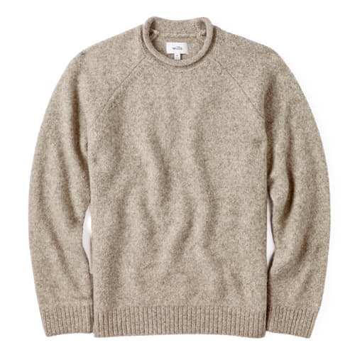 laydown image of Yak Alpaca Rollneck Sweater