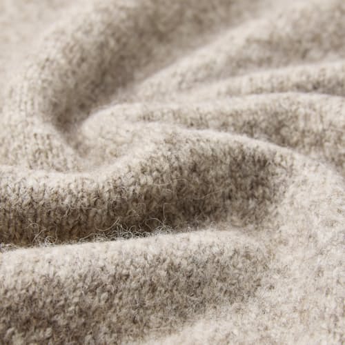 laydown detail image of Yak Alpaca Rollneck Sweater