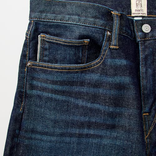 laydown detail image of The Hammer Straight 10.5 oz Stretch Denim Jeans