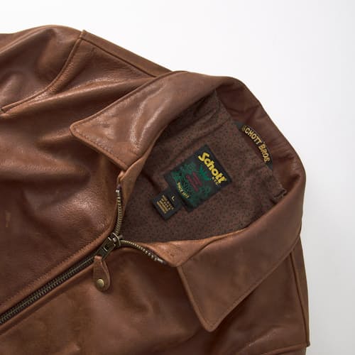 laydown detail image of Buffalo Leather Sunset Jacket