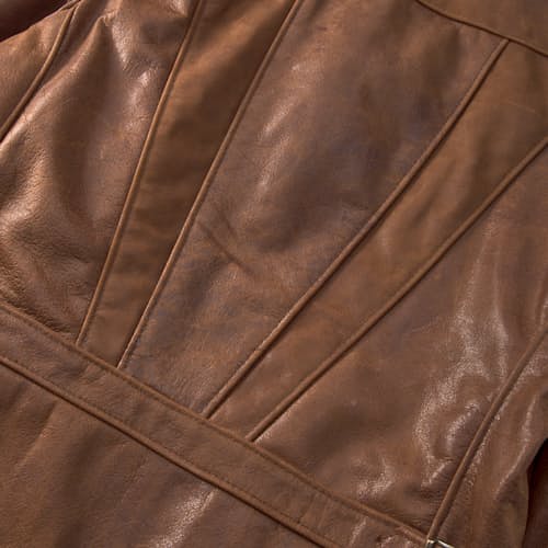 laydown detail image of Buffalo Leather Sunset Jacket