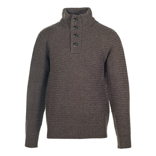 laydown image of Funnel Neck Military Sweater