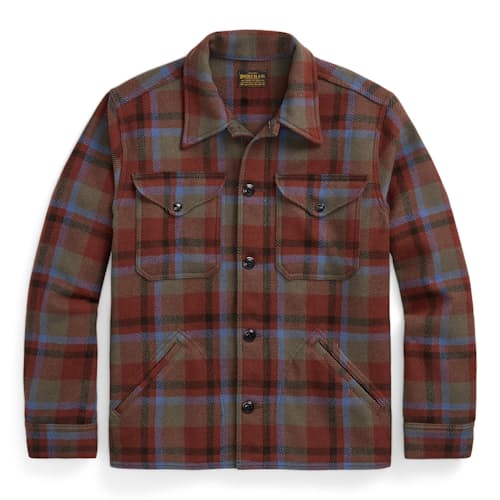 laydown image of Ace Cruiser Shirt Jacket