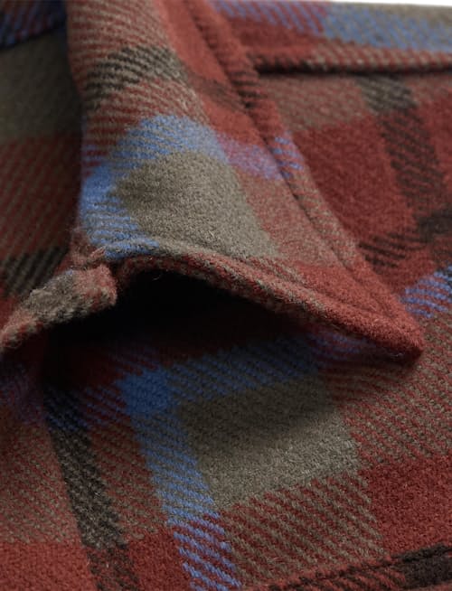 laydown detail image of Ace Cruiser Shirt Jacket