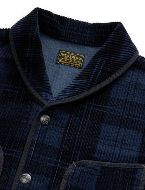 laydown detail image of Baldwin Corduroy Shirt Jacket