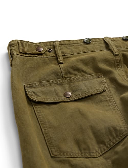 laydown detail image of Canvas Curtis Work Pant