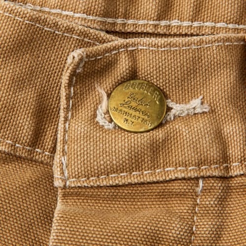 laydown detail image of Hamilton Canvas Carpenter Pant