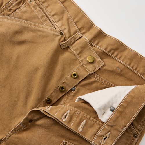 laydown detail image of Hamilton Canvas Carpenter Pant