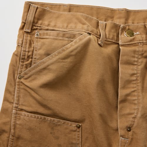 laydown detail image of Hamilton Canvas Carpenter Pant