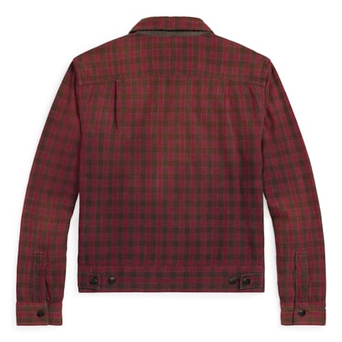 laydown image of Highway Check Overshirt