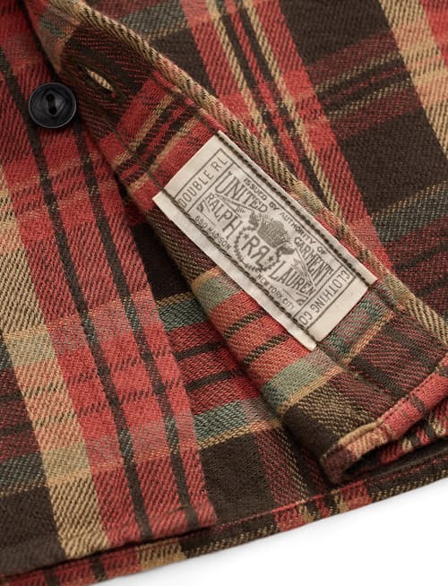 laydown detail image of Matlock Plaid Workshirt