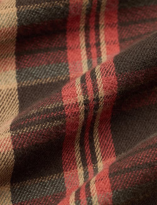 laydown detail image of Matlock Plaid Workshirt