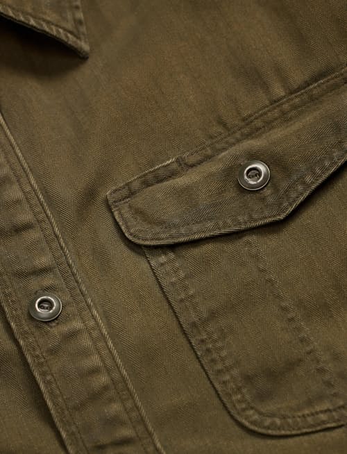 laydown detail image of Preston Workshirt