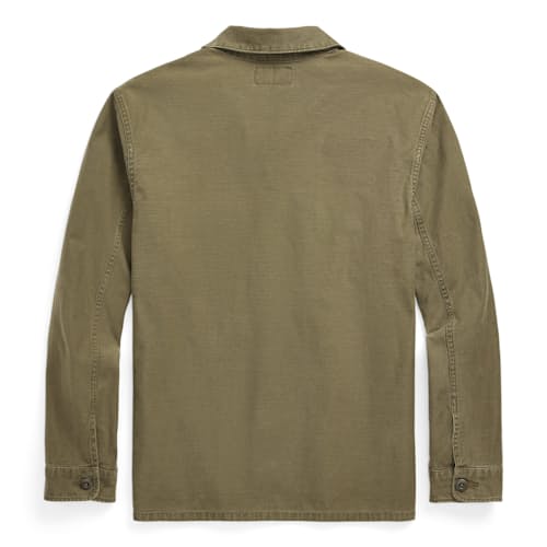laydown image of Sateen New Barrow Overshirt