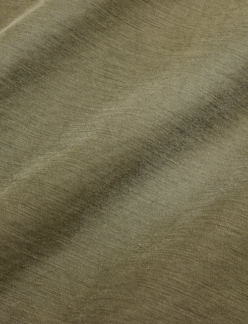laydown detail image of Sateen New Barrow Overshirt