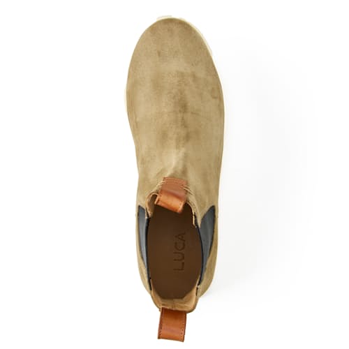 laydown image of Terra Slip On Chelsea Sneaker Boot