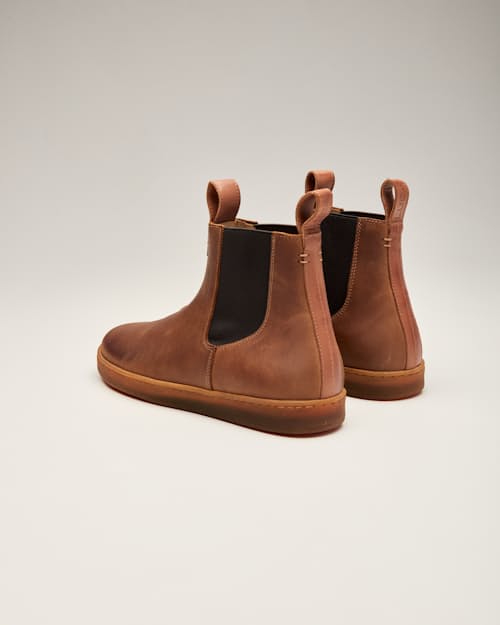 lifestyle image of Terra Slip On Chelsea Sneaker Boot