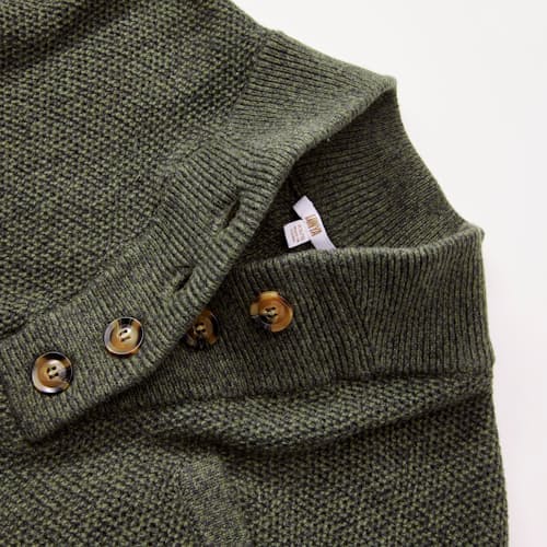 laydown detail image of Women's Cozy Cotton Silk Pocket Henley