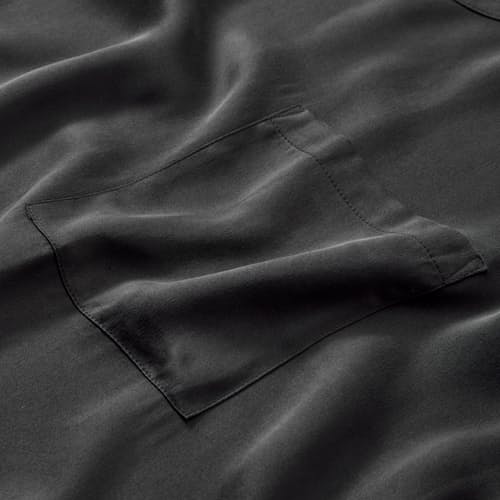 laydown detail image of Women's Washable Silk Oversized Sleep Tee