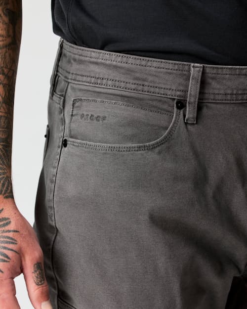 lifestyle image of Rover Double-Knee Work Pant - HB Athletic Tapered