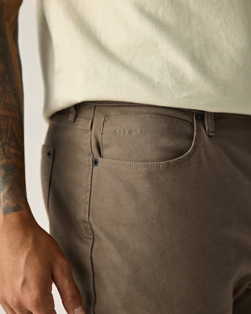 on model image of Rover Double-Knee Work Pant - HB Athletic Tapered