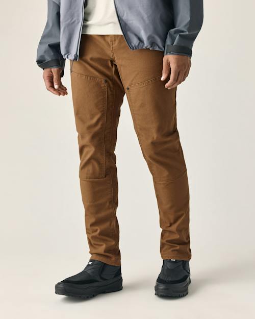 lifestyle image of Rover Double-Knee Work Pant - HB Athletic Tapered