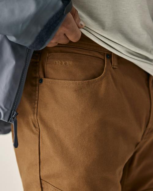 lifestyle image of Rover Double-Knee Work Pant - HB Athletic Tapered