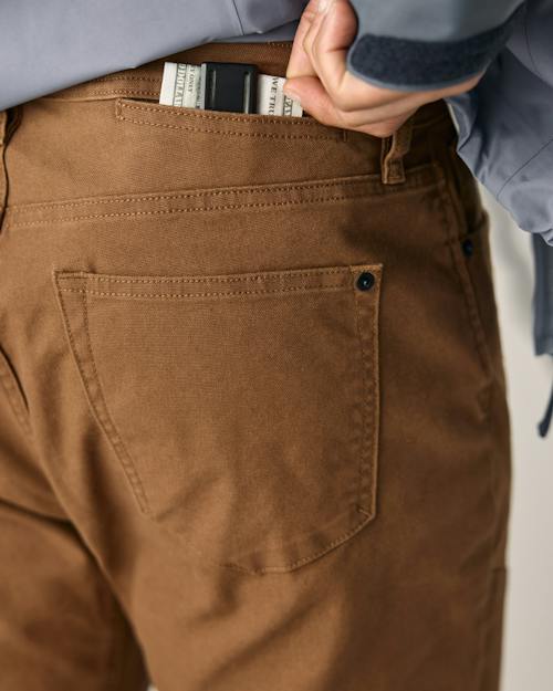 lifestyle image of Rover Double-Knee Work Pant - HB Athletic Tapered