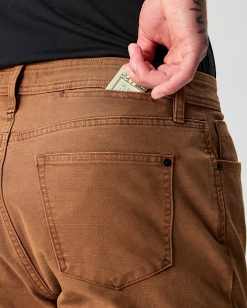 lifestyle image of Rover Double-Knee Work Pant - HB Athletic Tapered
