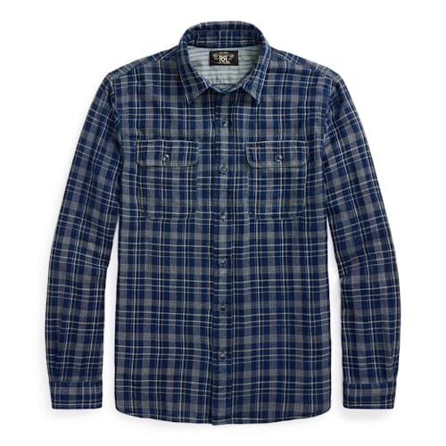 laydown image of Matlock Double Cloth Workshirt