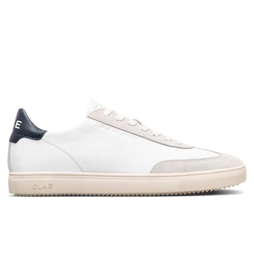 laydown image of Deane Leather Sneaker