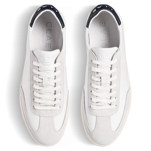 laydown image of Deane Leather Sneaker